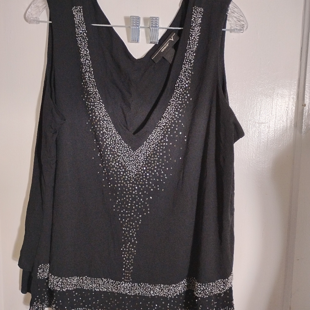 Ladies Venezia Black Tank Size 22/24